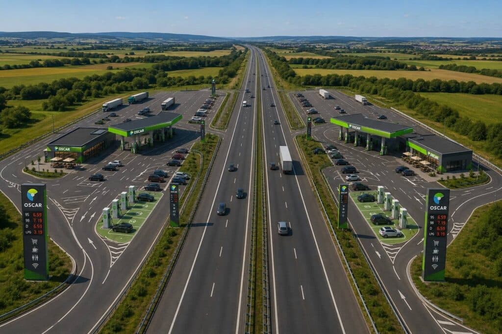 CNAIR a atribuit contractele de concesiune pentru încă două benzinării pe Autostrada Moldovei